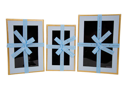 Set 3 Cutii Dreptunghi cu Geam si Funda pentru Flori H6.5-H9.5