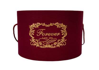 Cutie Rotunda Decoratiuni pentru Aranjamente Florale D20 x l13 cm