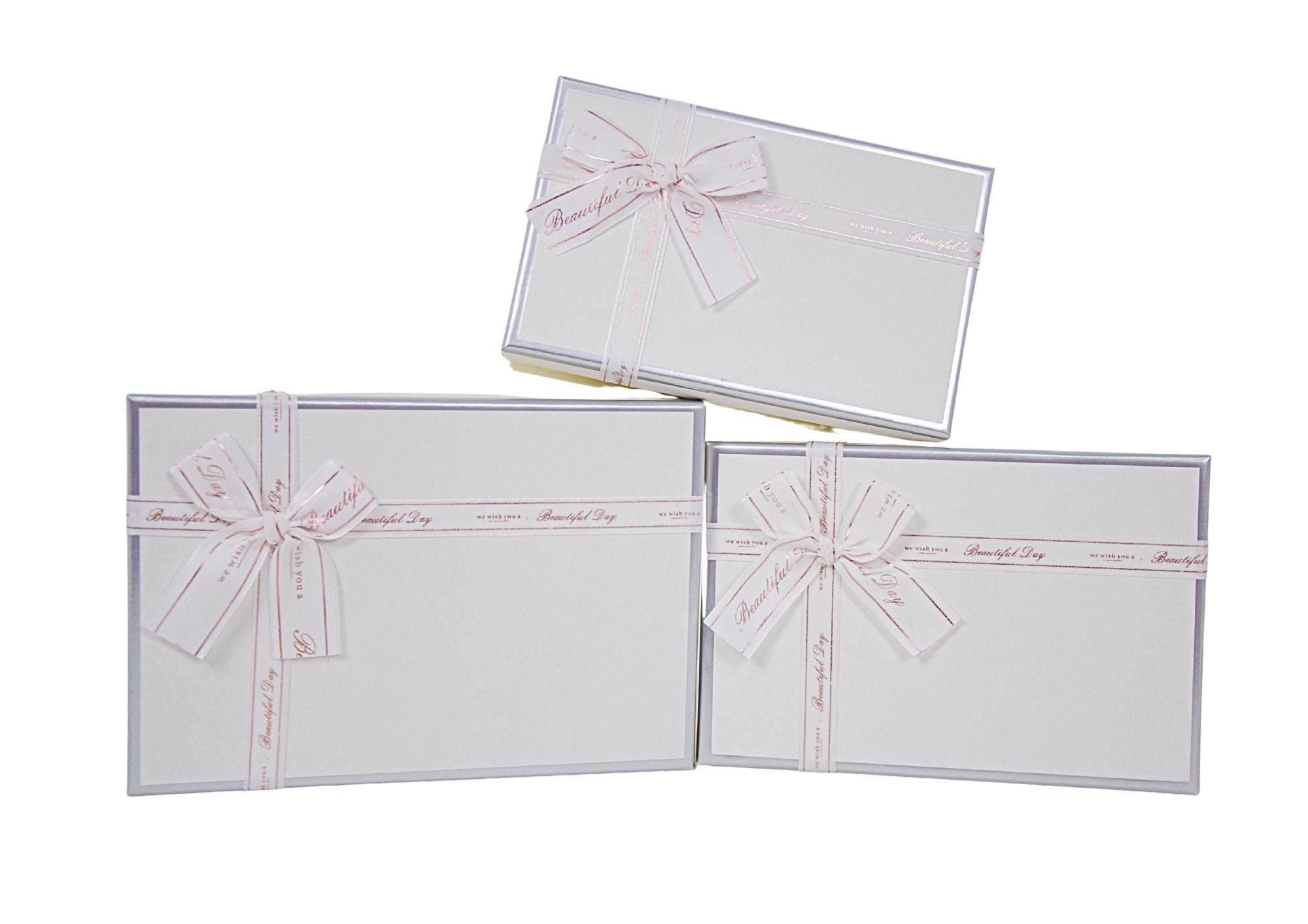 SET 3 CUTII DREPTUNGHI TIP CADOU CU FUNDA