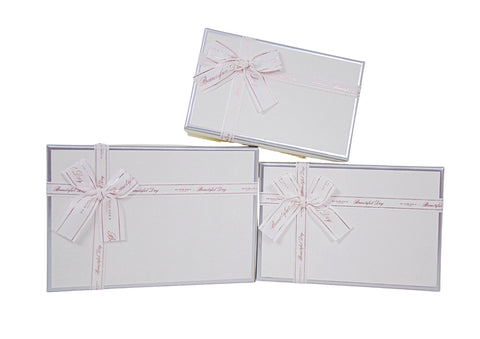 SET 3 CUTII DREPTUNGHI TIP CADOU CU FUNDA