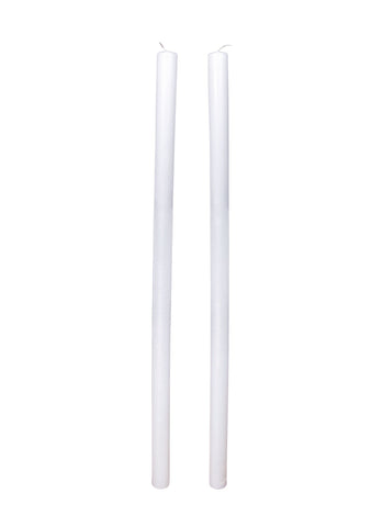 Set doua lumanari nunta, tip II drepte  h 106 / d 4 cm