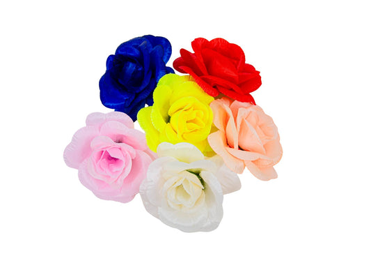 Set 100  Flori Artificiale Funerare Trandafiri Mari