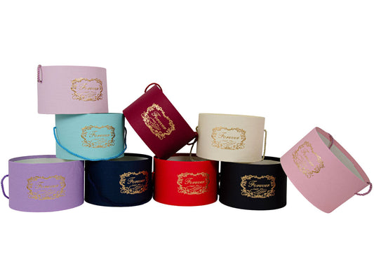 Cutie rotunda decoaratiuni pentru aranjamente florale