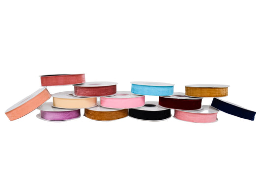 Rola  Catifea  Pentru Aranjamente Florale Dimensiuni    2,5cmx10m