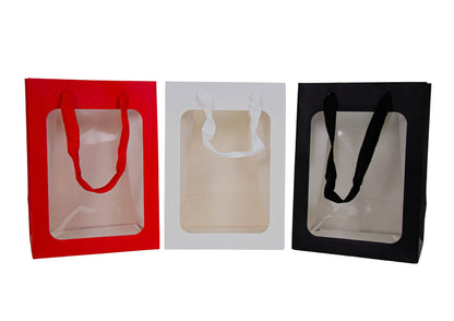 Set 10 pungi cu latura transparenta H13