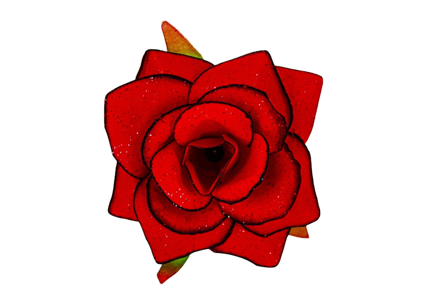 SET 10  Trandafir  Lluxury   Rosu Diminesiuni 11cm