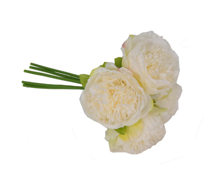 Buchet 5 fire  de bujor H 35