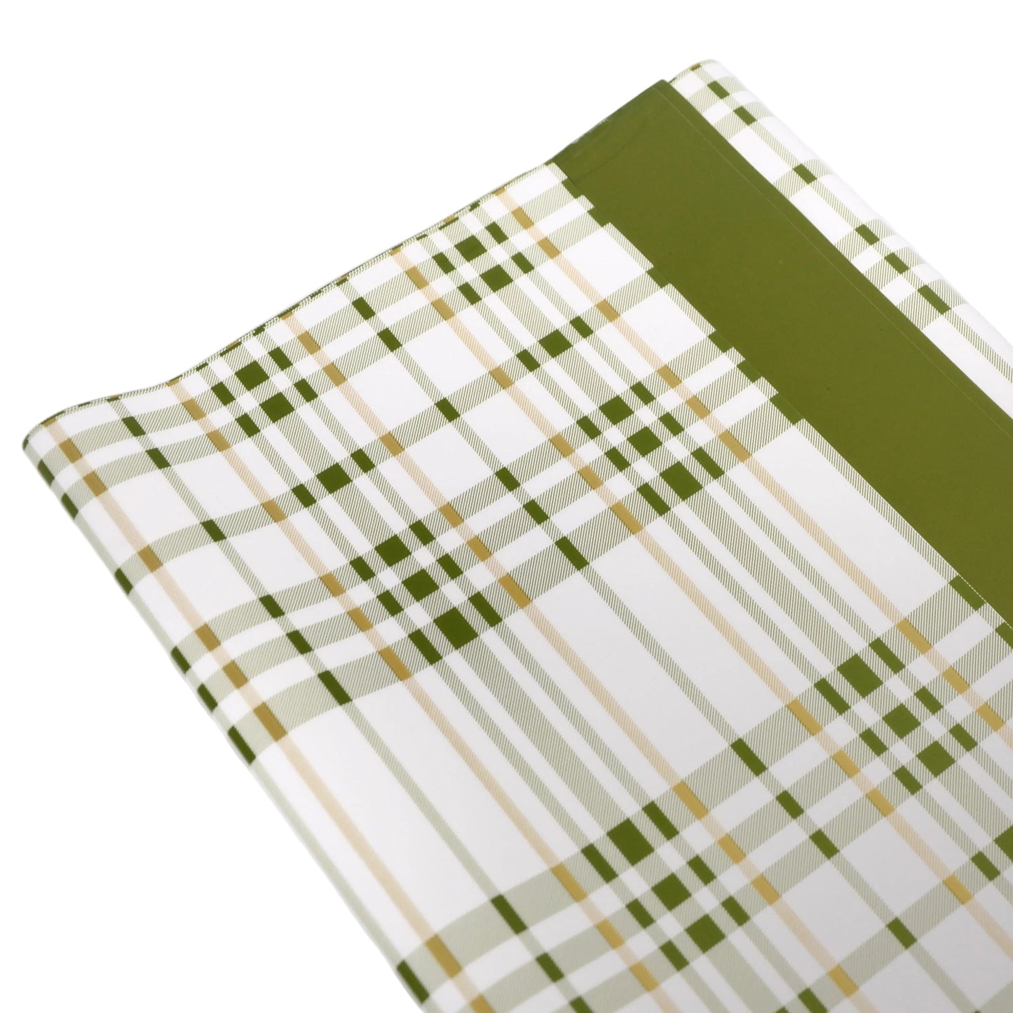 Celofan  Doua Fete Cu Imprimeu Tip Burberry