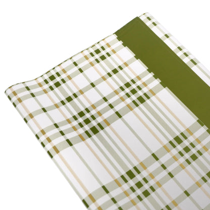 Celofan  Doua Fete Cu Imprimeu Tip Burberry