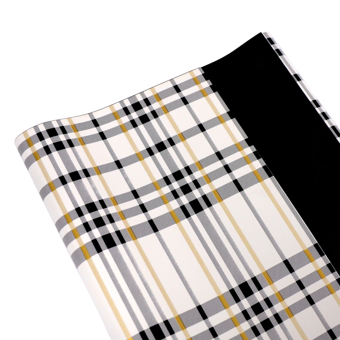 Celofan  Doua Fete Cu Imprimeu Tip Burberry