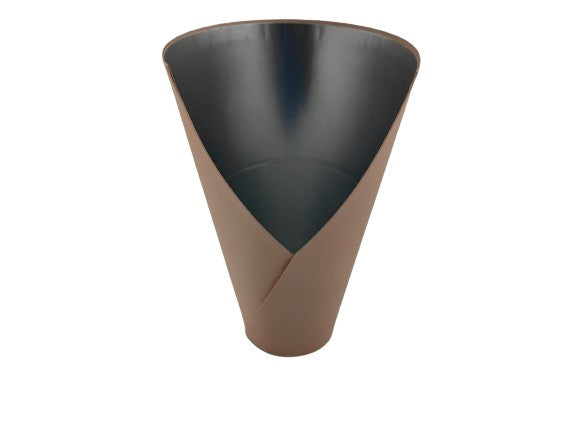Ghiveci conic din carton uni