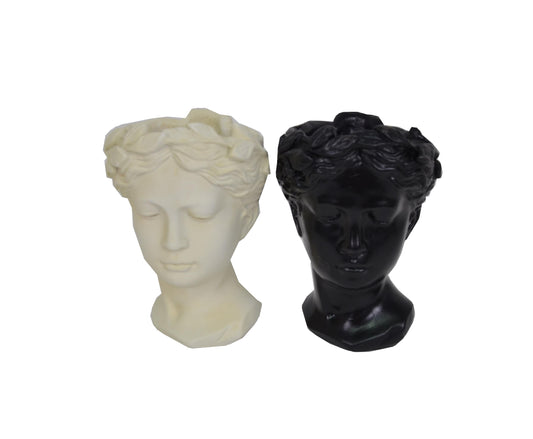 Ghiveci plastic tip portret mic