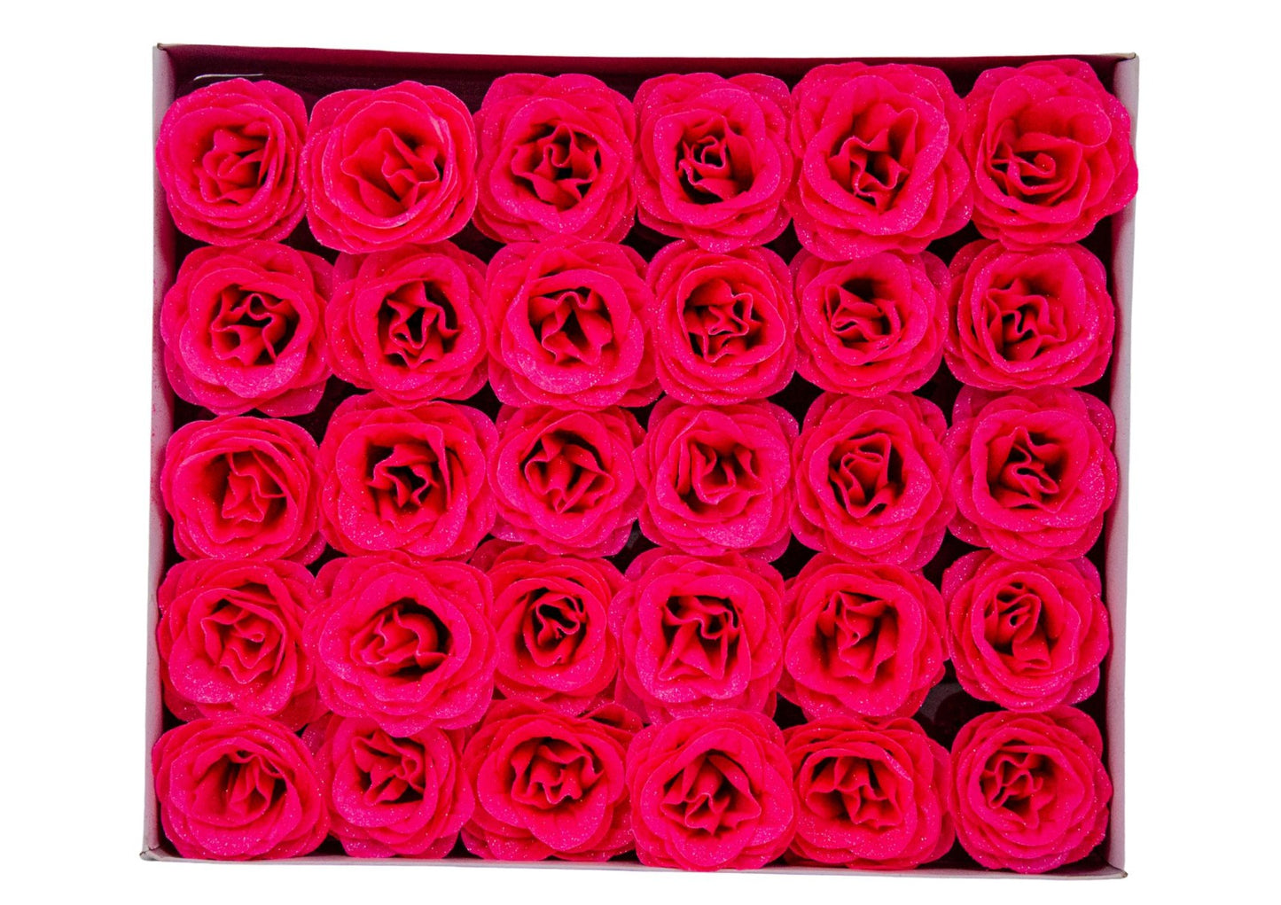 Set 30buc Trandafiri Premium cu Sclipici