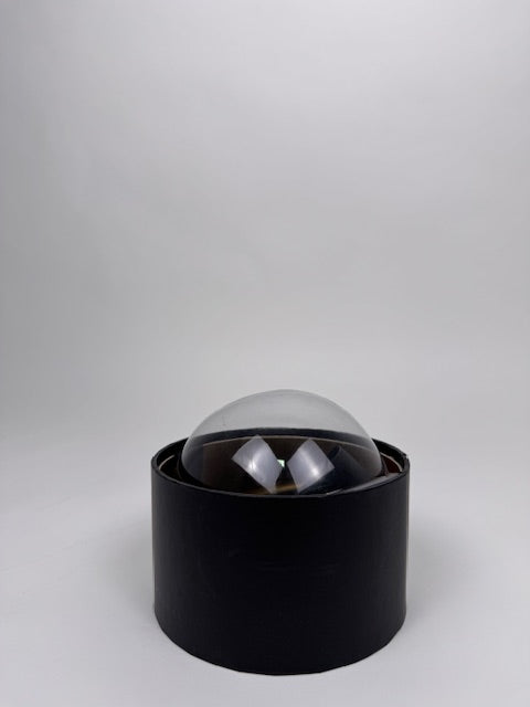 Cutie Rotunda Uni cu Capac Sferic Transparent D12 x H11.5 cm