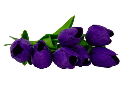 Buchet 7  lalele din plastic