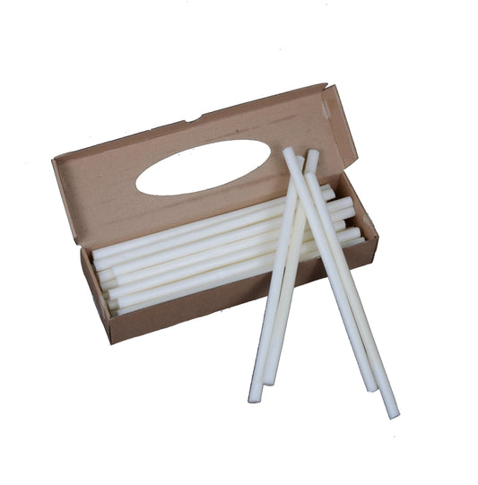 Lumanari albe tip stalp