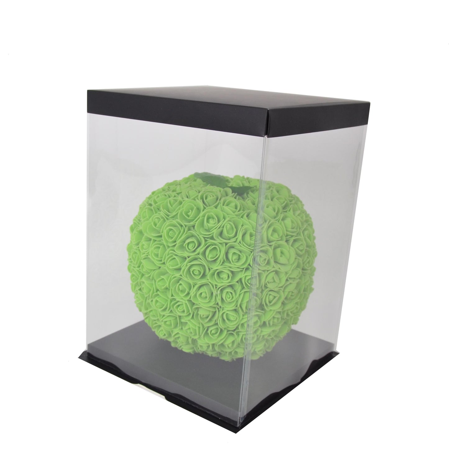 Mar din trandafiri de spuma   FARA cutie transparenta D 25 Verde deschis