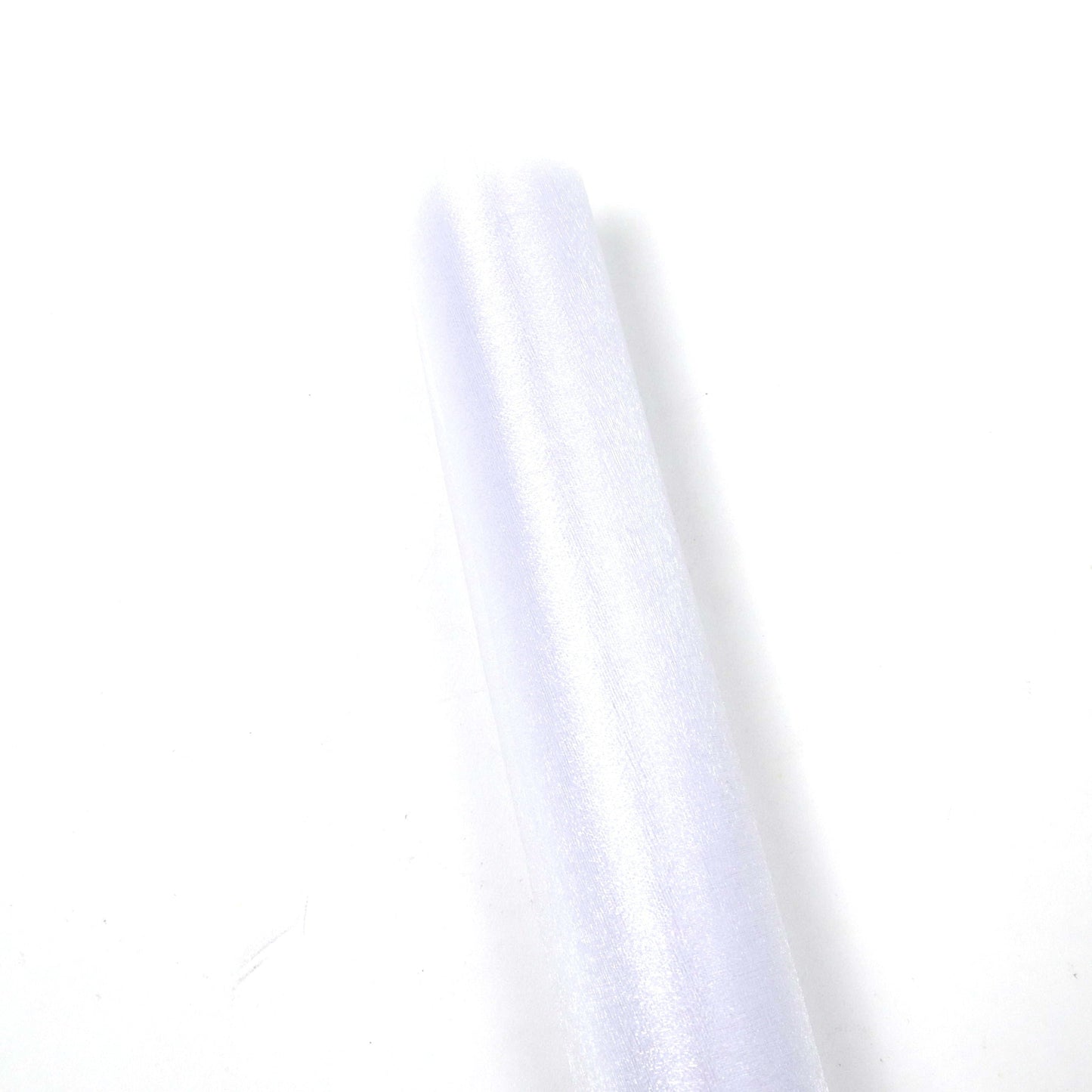 Organza sul model snow uni alb