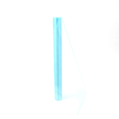 Organza sul model snow uni albastru deschis