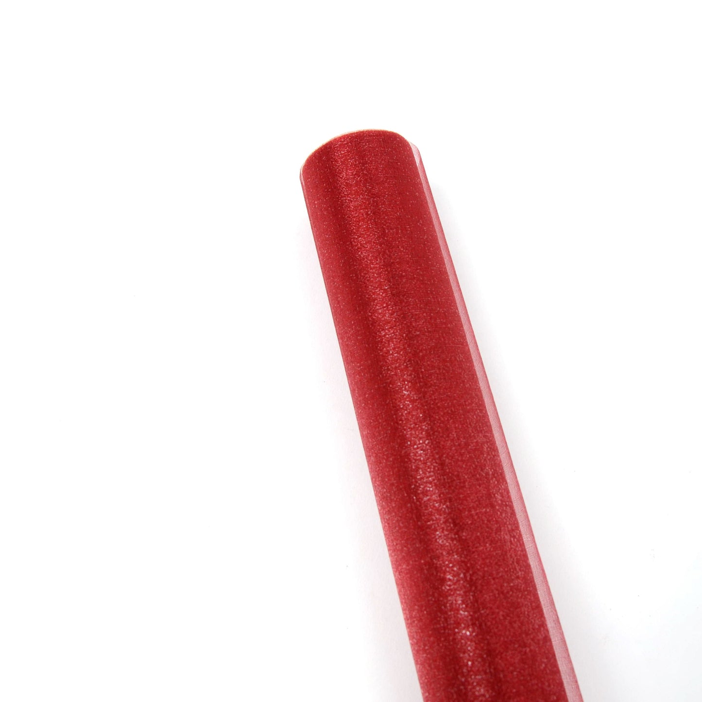 Organza sul model snow uni grena