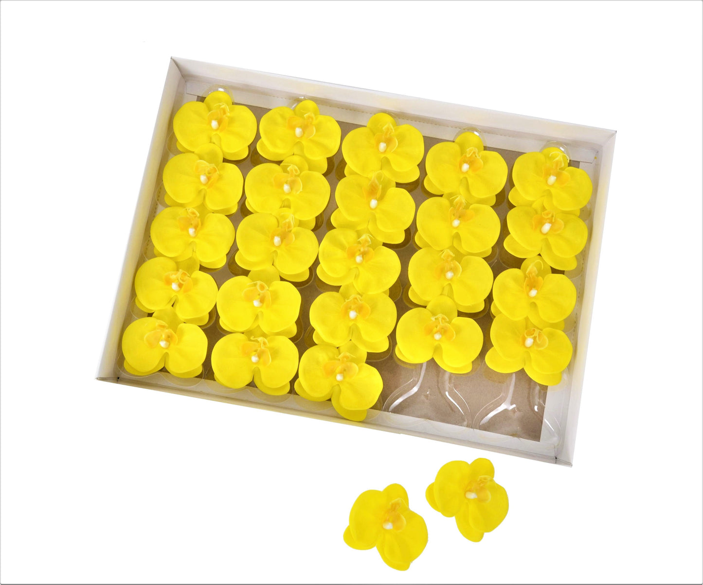 Set 25 orhidee din sapun