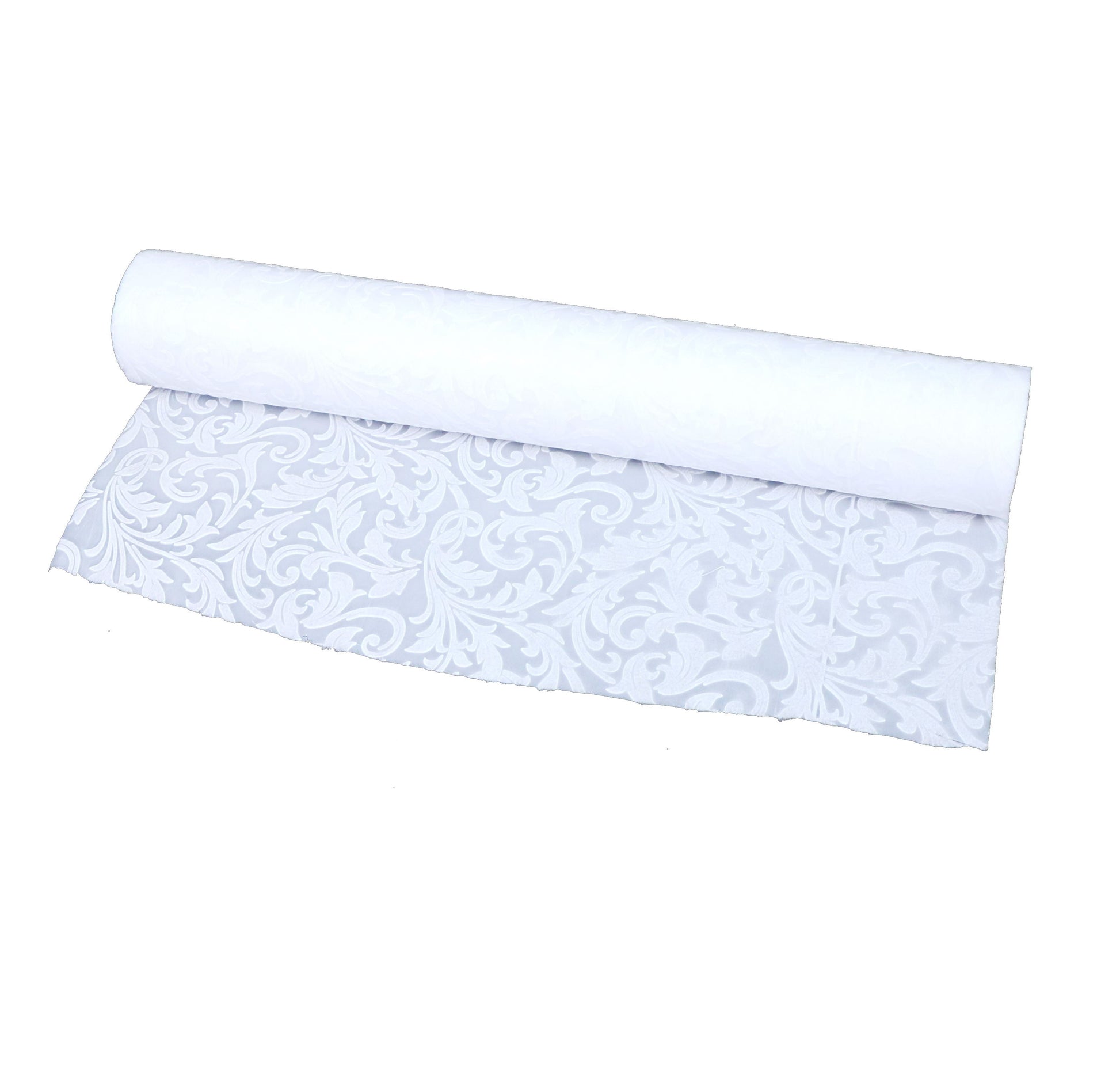 Panza impermeabila model arabesque alb