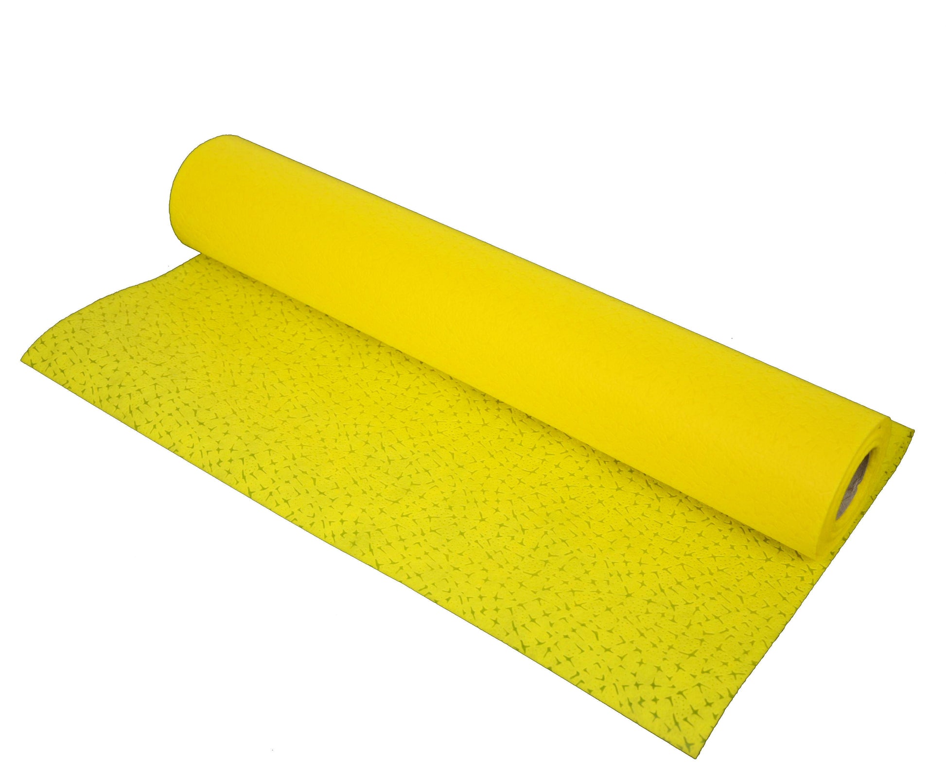 Panza impermeabila model stelute galben