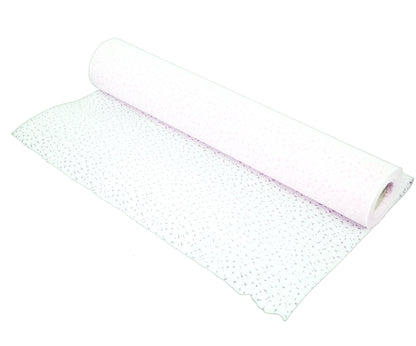 Panza impermeabila model stelute alb