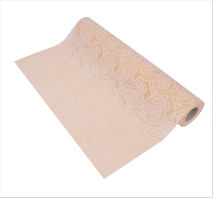 Panza impermeabila model trandafiri crem