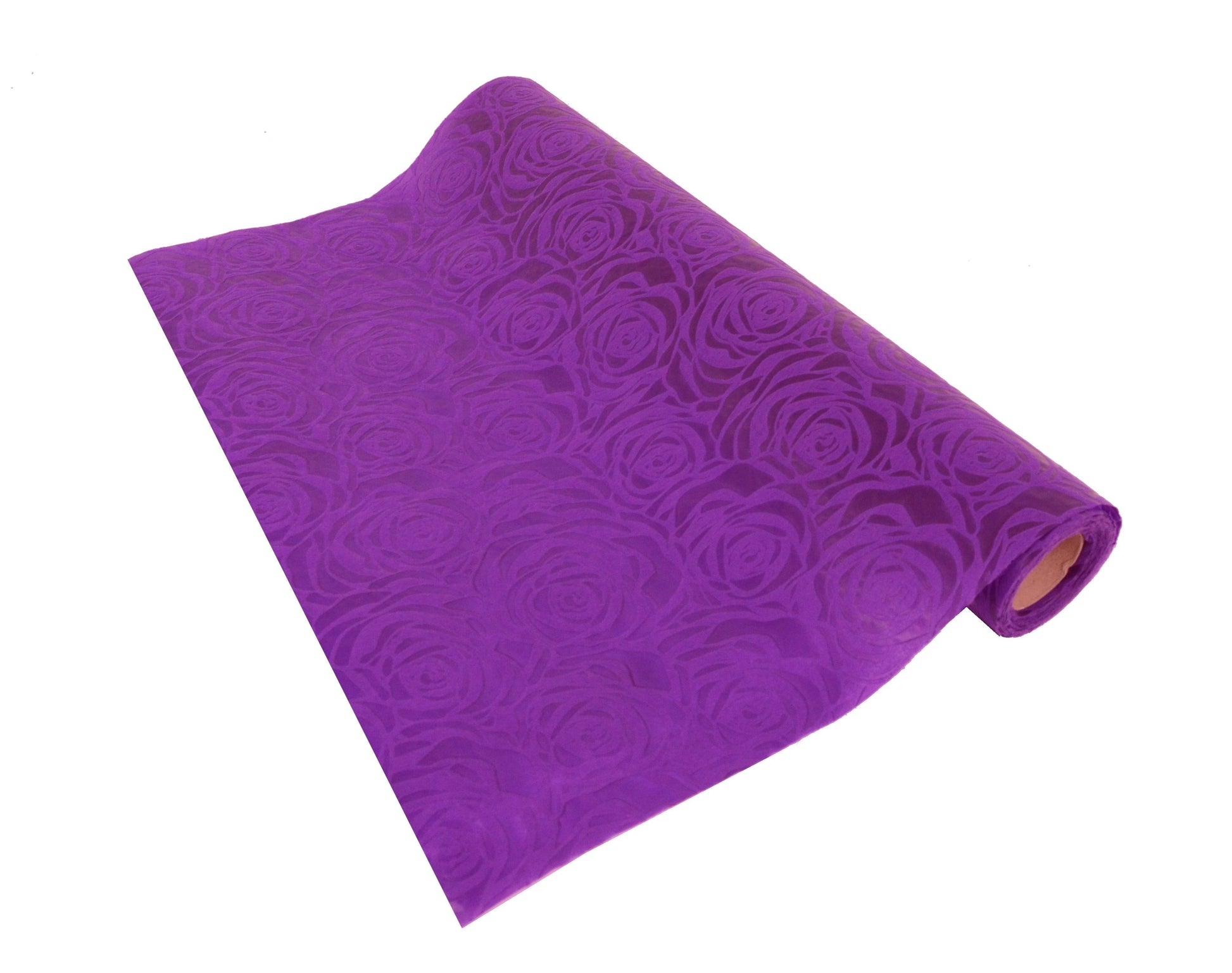 Panza impermeabila model trandafiri mov inchis