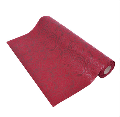 Panza impermeabila model trandafiri grena