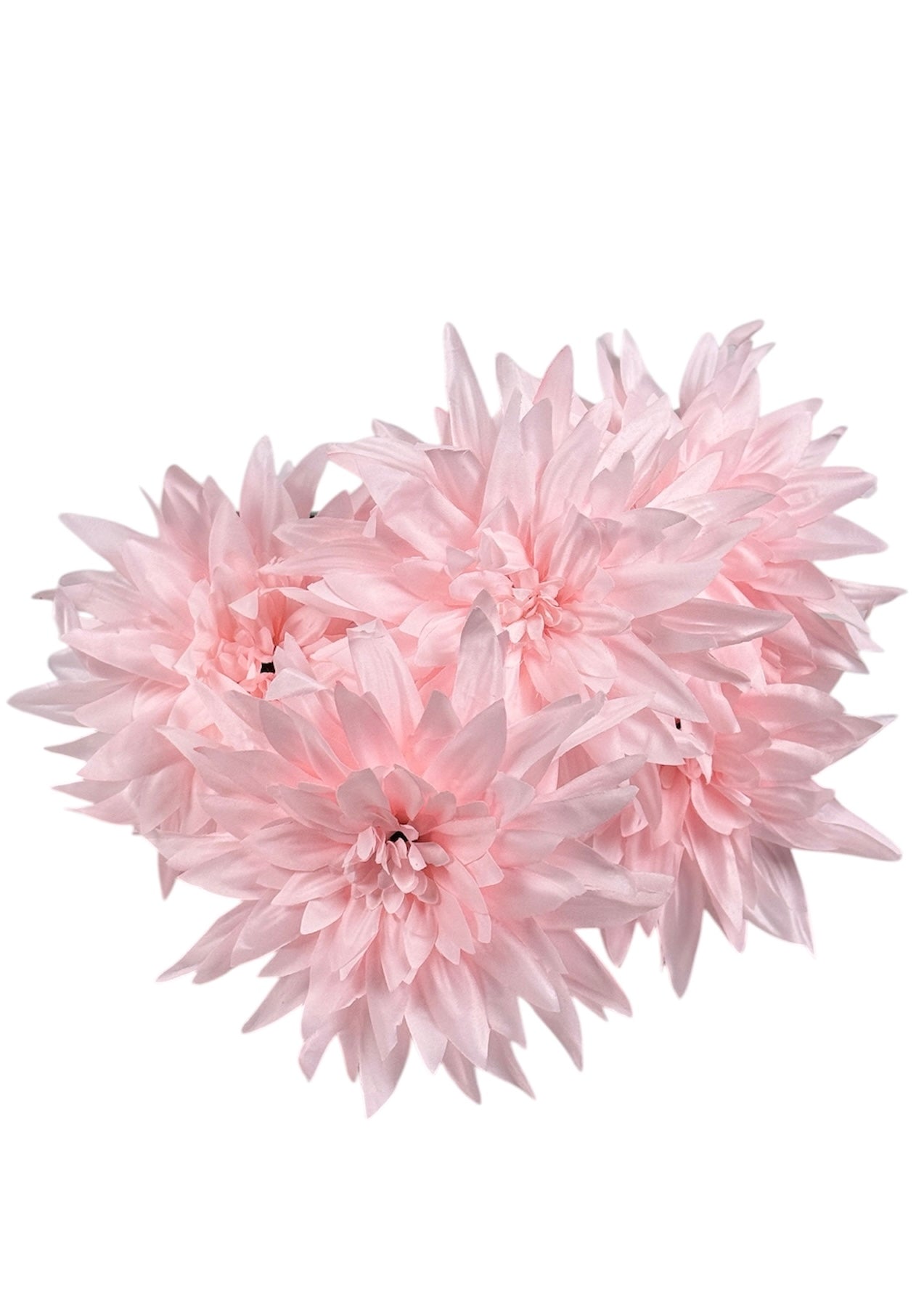 Set 12 Flori Artificiale  Dalie cu Tija de 2mm