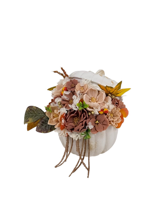 Aranjament Florar din Sapun Organic Parfumat Cu Vas DE Ceramica