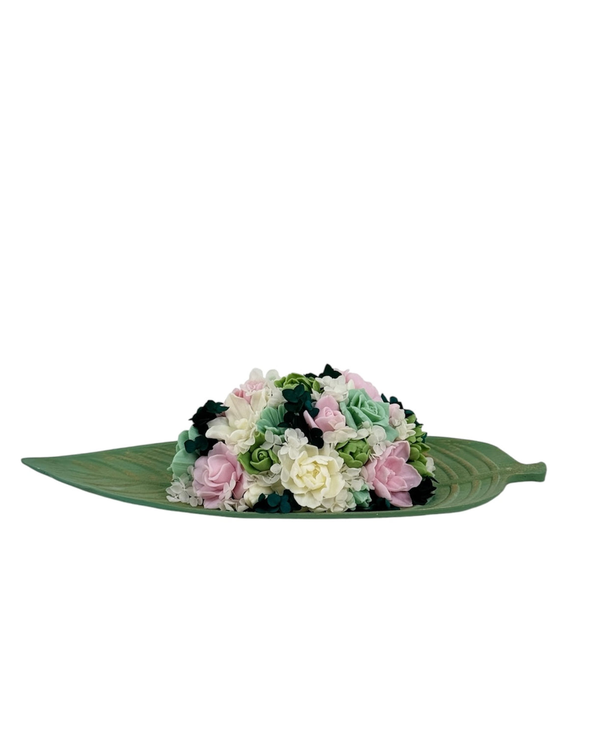 Aranjament Florar din Sapun Organic Parfumat PE Tavita