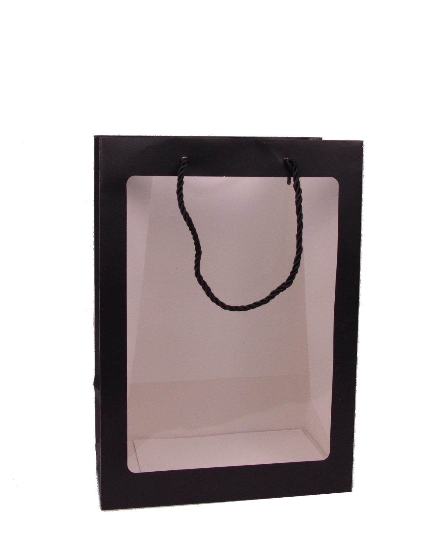 Punga dreptunghiulara din hartie cu latura transparenta