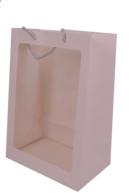 Punga dreptunghiulara din hartie cu latura transparenta