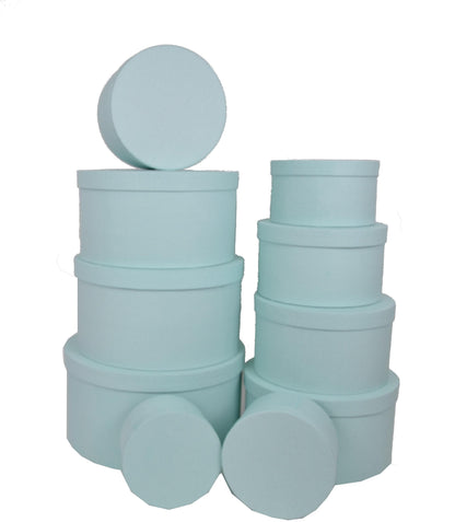 Set 10 Cutii Rotunde Uni pentru Flori H9-H18