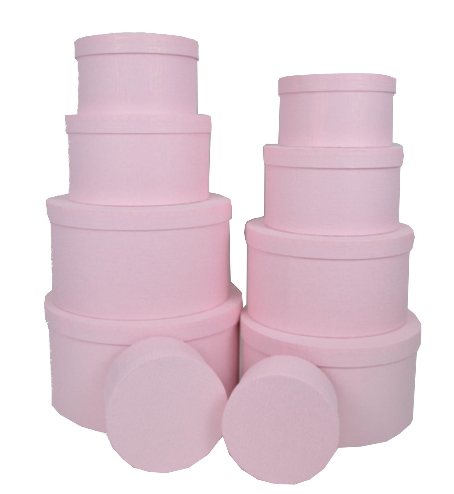 Set 10 Cutii Rotunde Uni pentru Flori H9-H18