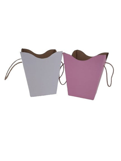 Set 10 ghivece  din carton, patrat