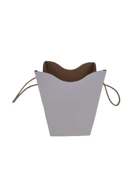 Set 10 ghivece  din carton, patrat