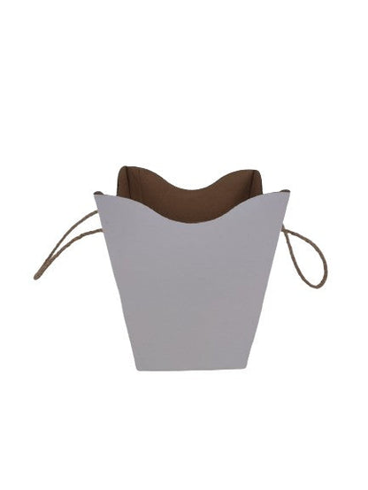 Set 10 ghivece  din carton, patrat