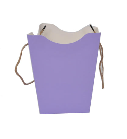 Set 10 ghivece  din carton, patrat, uni H18