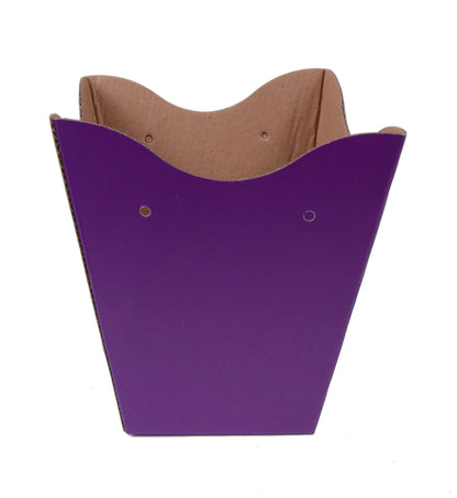 Set 10 ghivece  din carton, patrat, uni H18