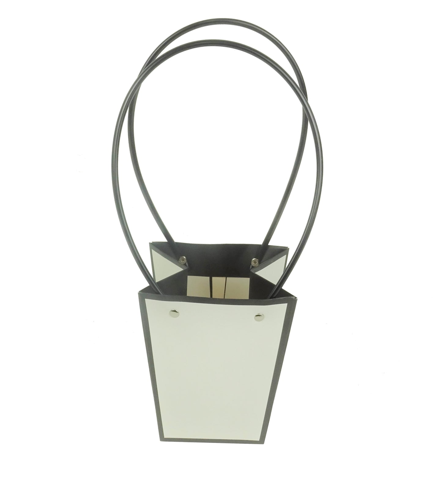 Set 10 pungi   din carton uni H 15