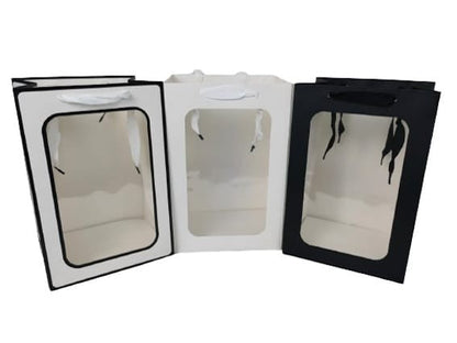 Set 10 pungi cu latura transparenta H16