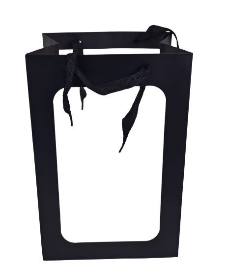 Set 10 pungi cu latura transparenta H16