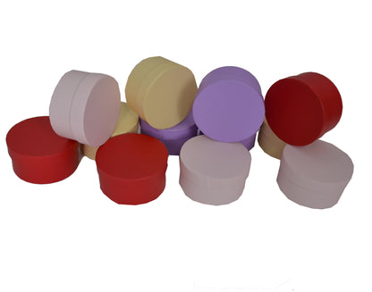 Set 12 Cutii Rotunde Mici Uni pentru Flori H6