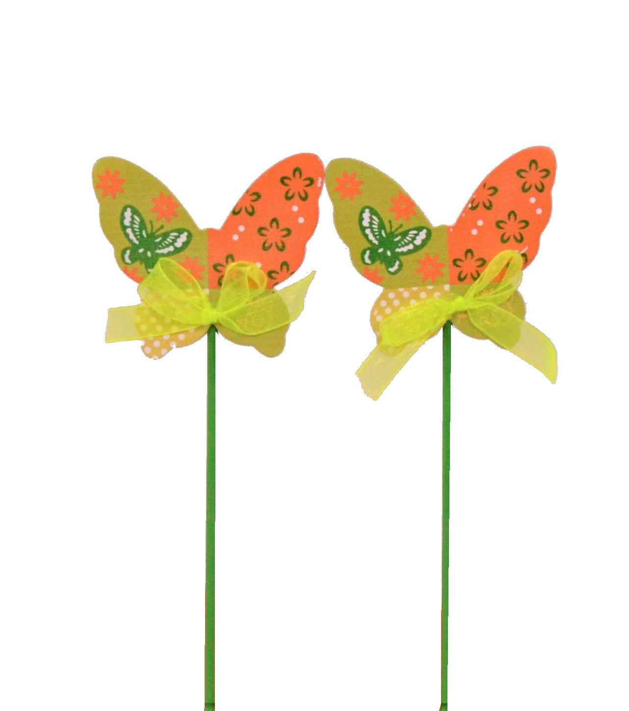 Set 10 fluturi pe tija