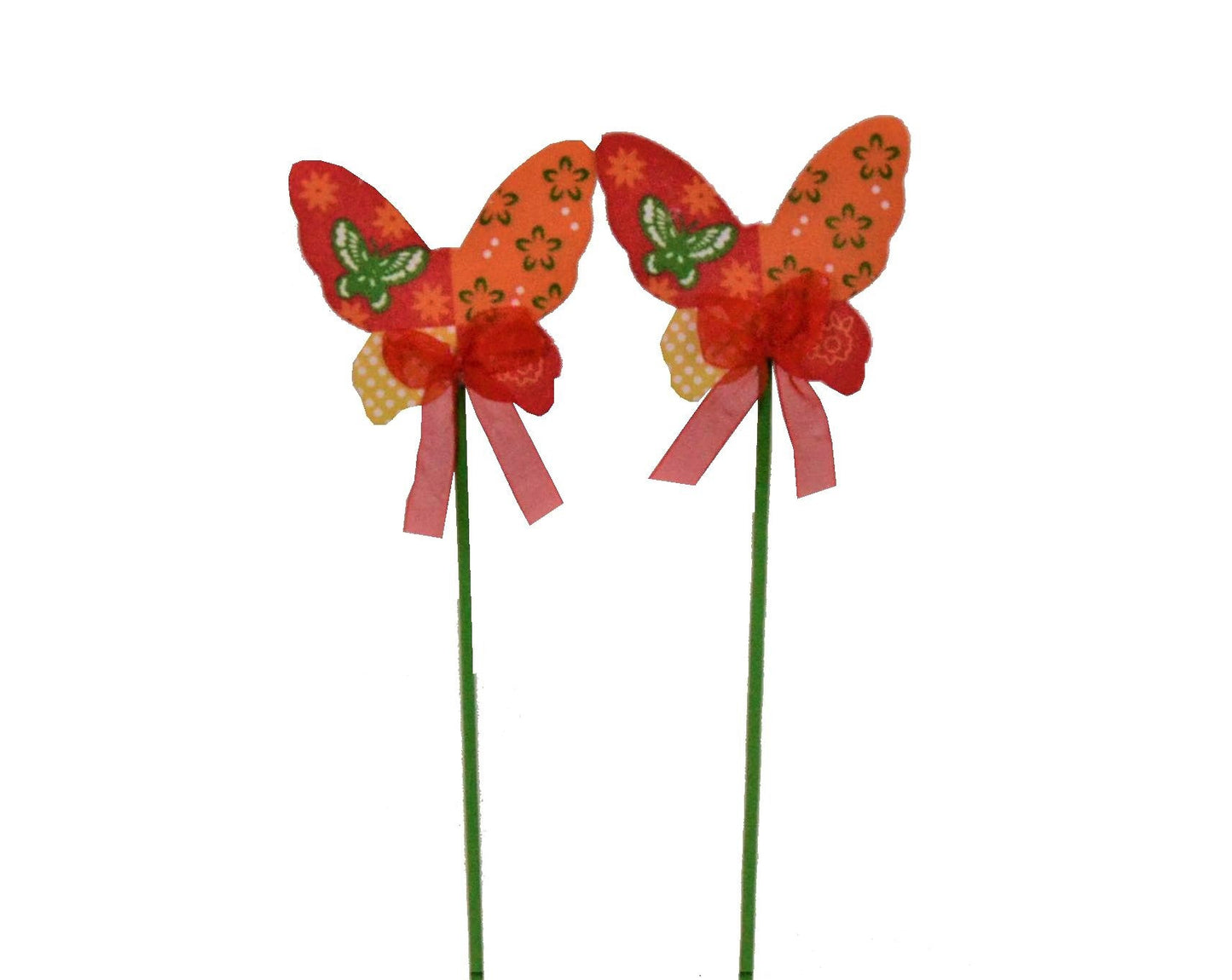 Set 10 fluturi pe tija