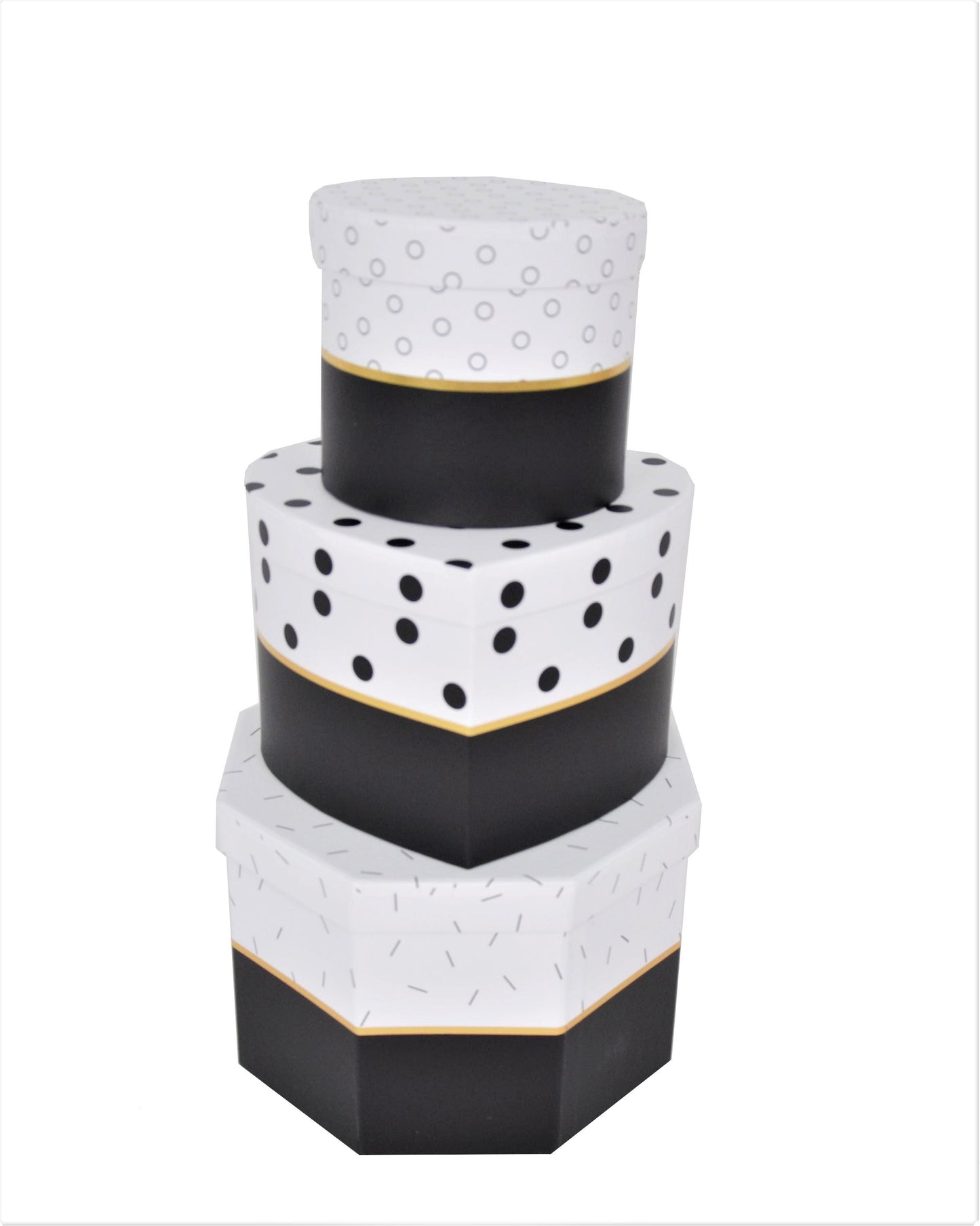 Set 3 Cutii cu Imprimeu si Forme Diferite pentru Flori H12-H15